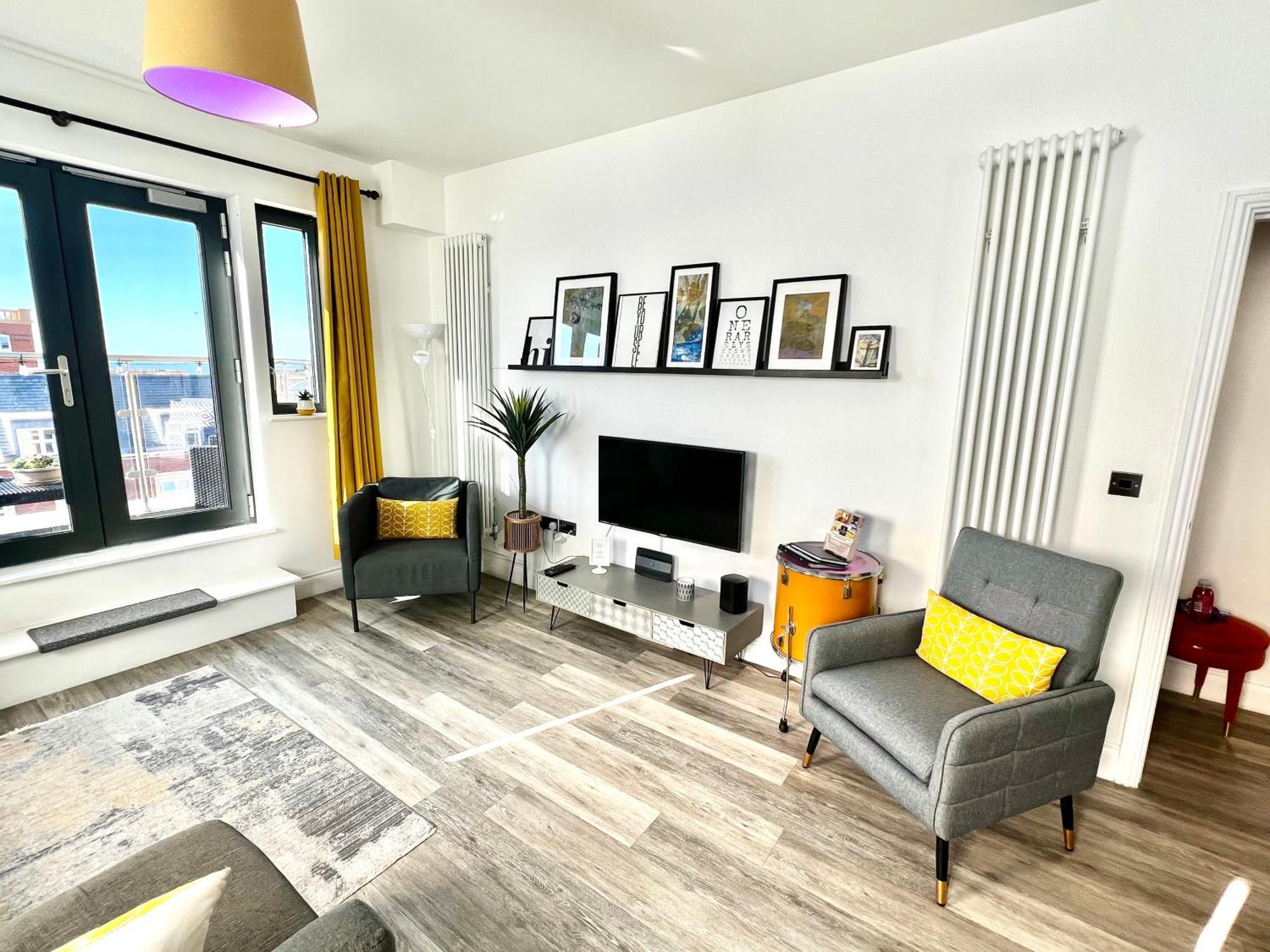 The Penthouse Margate, Balconies, Sea View, Gated Parking, Air Con! Apartment Екстериор снимка